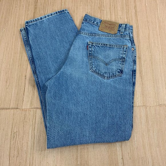Levi's Other - Levi's 550 Vintage Relaxed Fit Denim Blue Jeans